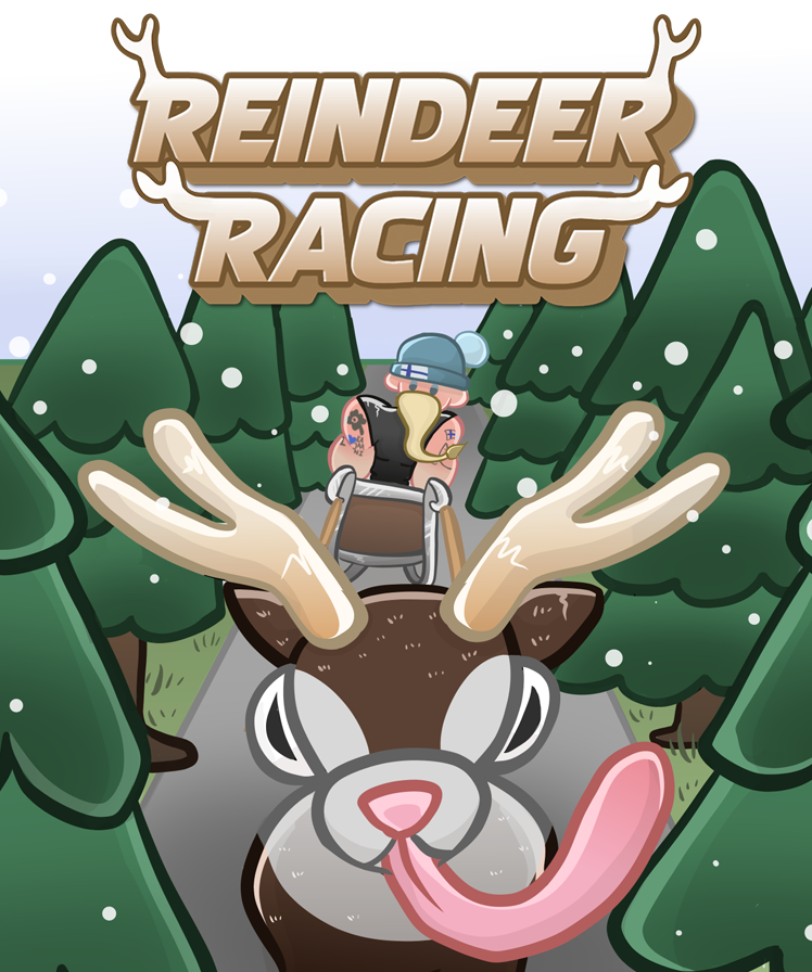 Reindeer Racing Image